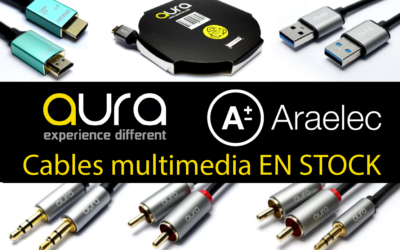 Disponemos de STOCK de cables multimedia AURA