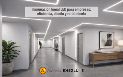 Iluminación lineal LED para empresas: eficiencia, diseño y rendimiento