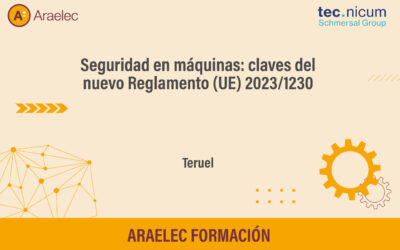 Araelec Formación | Seguridad en máquinas: claves del nuevo reglamento