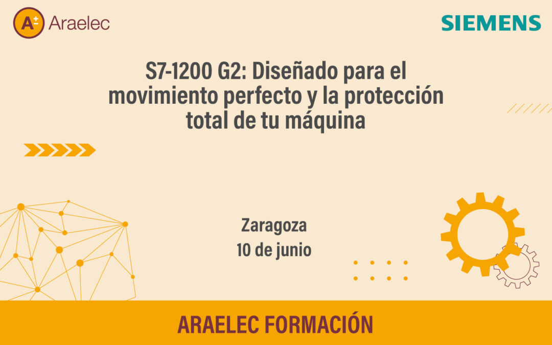 Formación Araelec Siemens S7-1200 G2 Motion Control y Safety