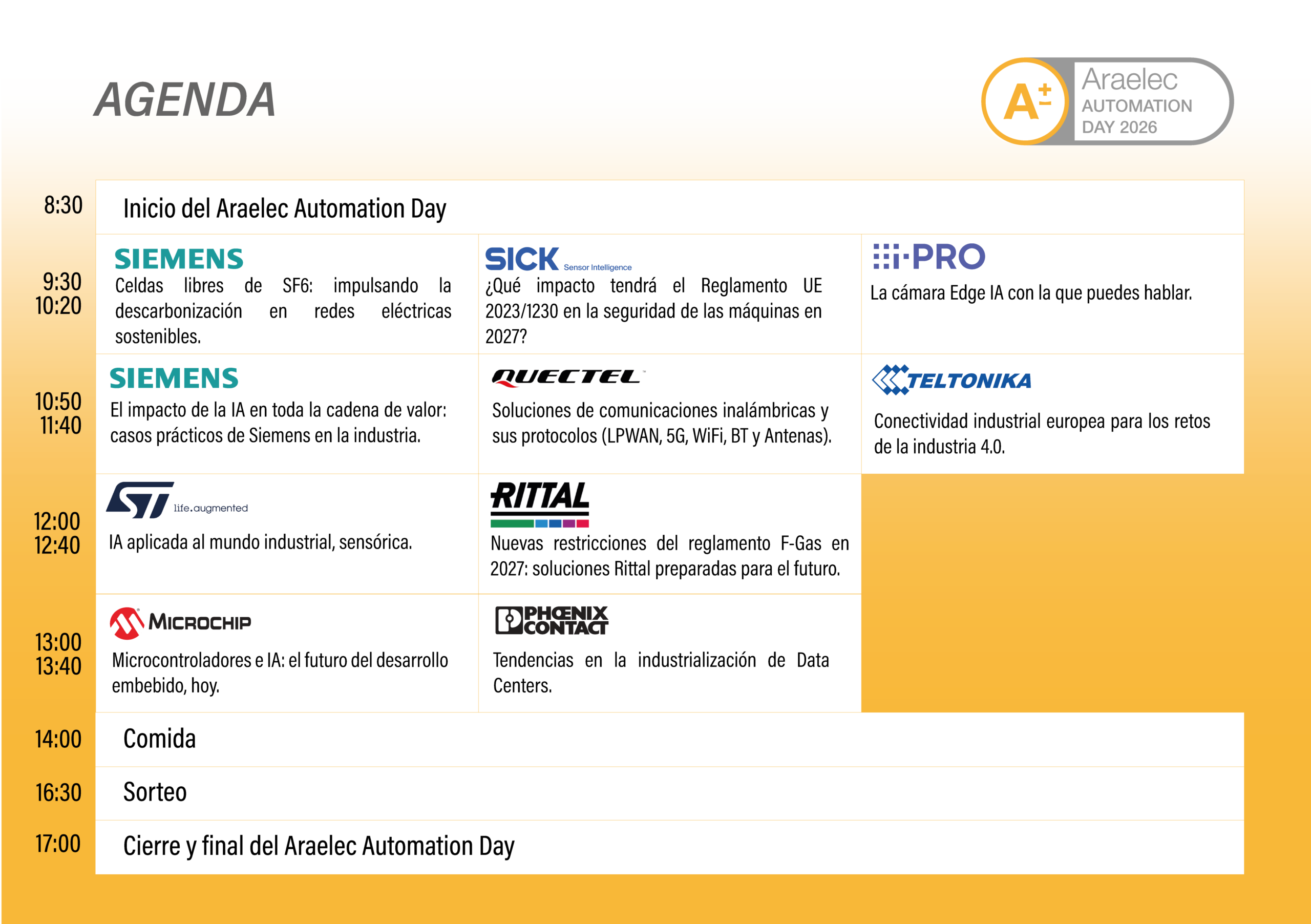 Agenda AAD2026